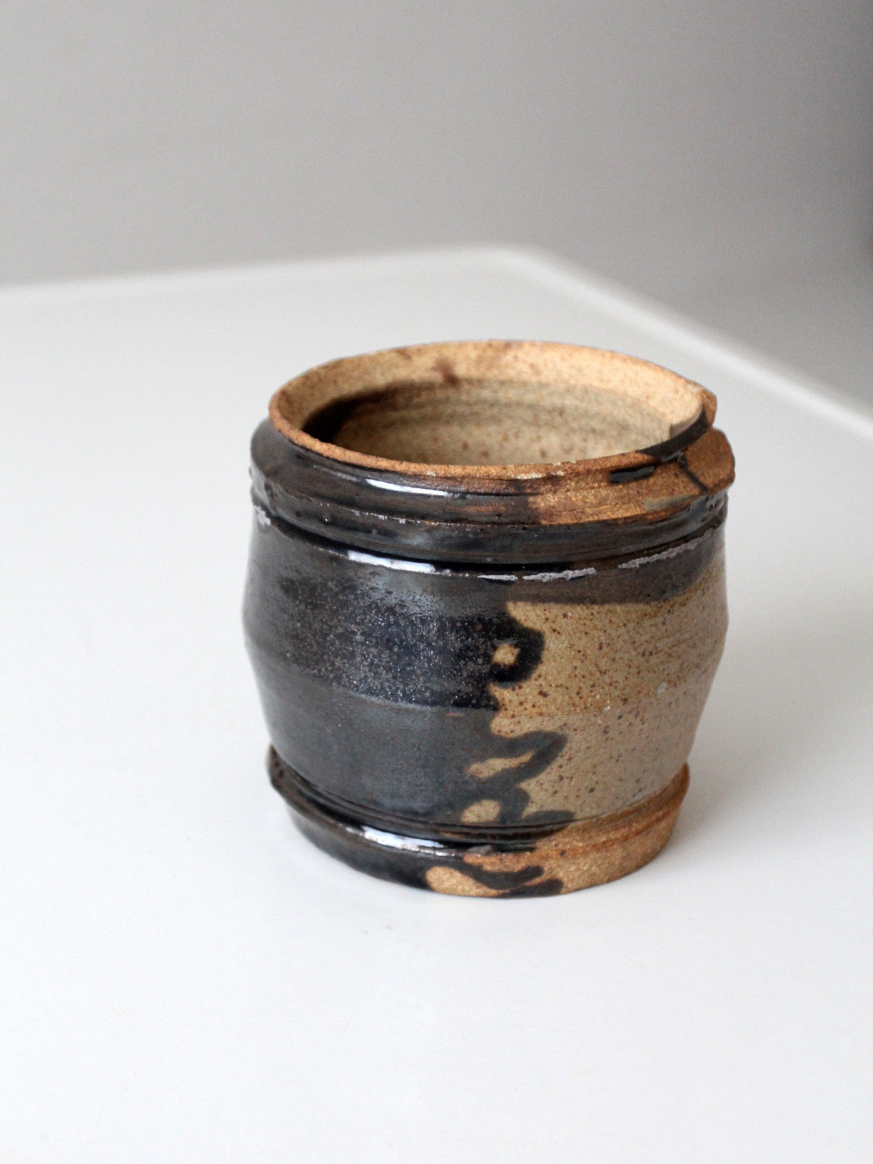 vintage studio pottery vase