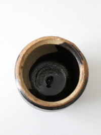 vintage studio pottery vase