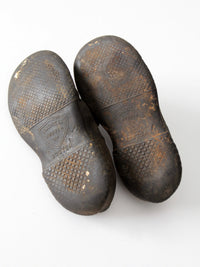 antique children's croquet rubber shoes