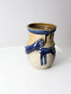 vintage studio pottery vase