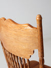 vintage press back dining chair set of 4