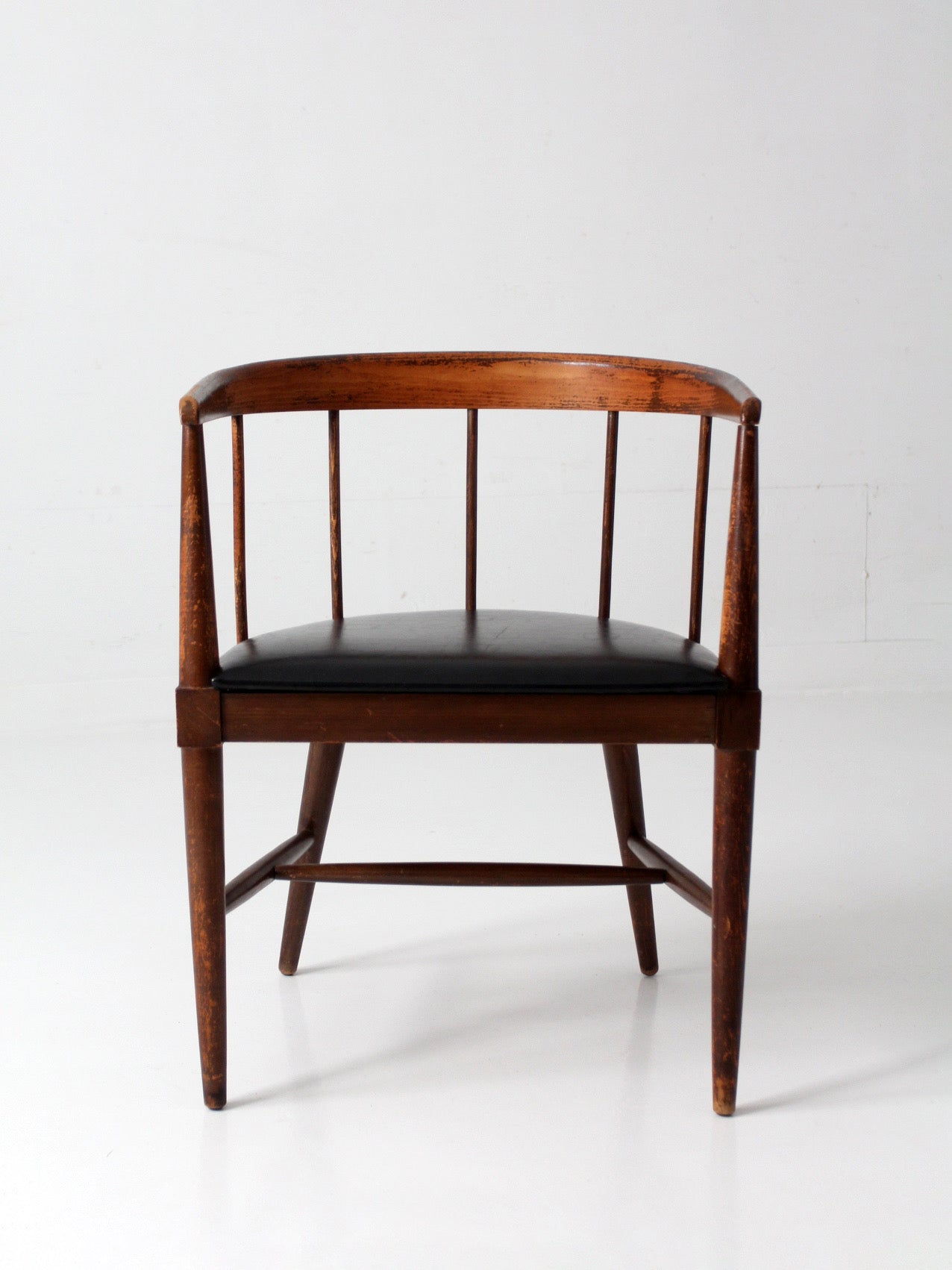 mid-century Danish modern spindle back chair