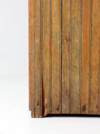antique beadboard country cupboard cabinet