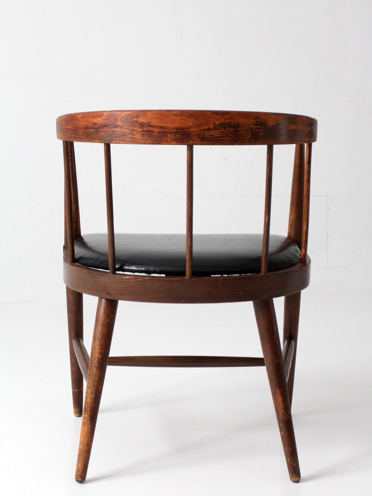 mid-century Danish modern spindle back chair