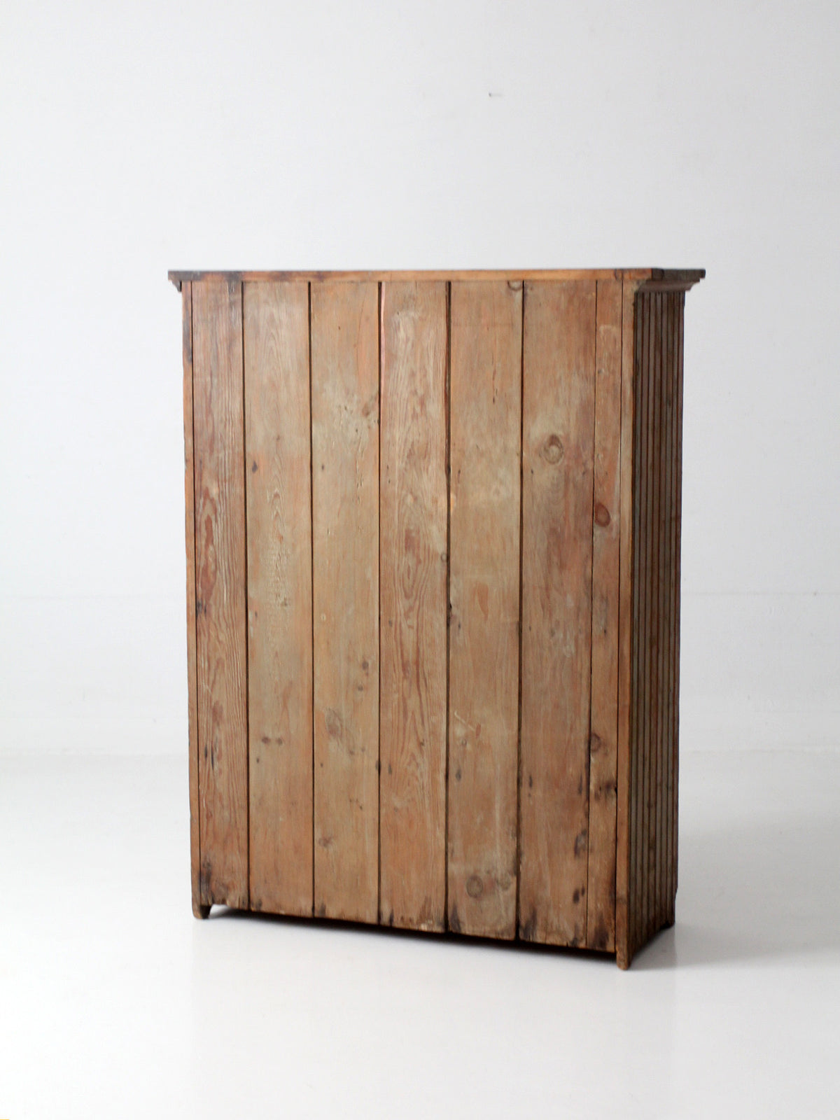 antique beadboard country cupboard cabinet
