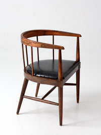 mid-century Danish modern spindle back chair