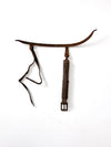 antique horse hames with leather straps