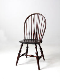 antique bow back Windsor chair with tail brace