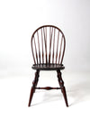antique bow back Windsor chair with tail brace