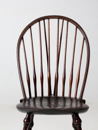 antique bow back Windsor chair with tail brace