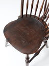 antique bow back Windsor chair with tail brace
