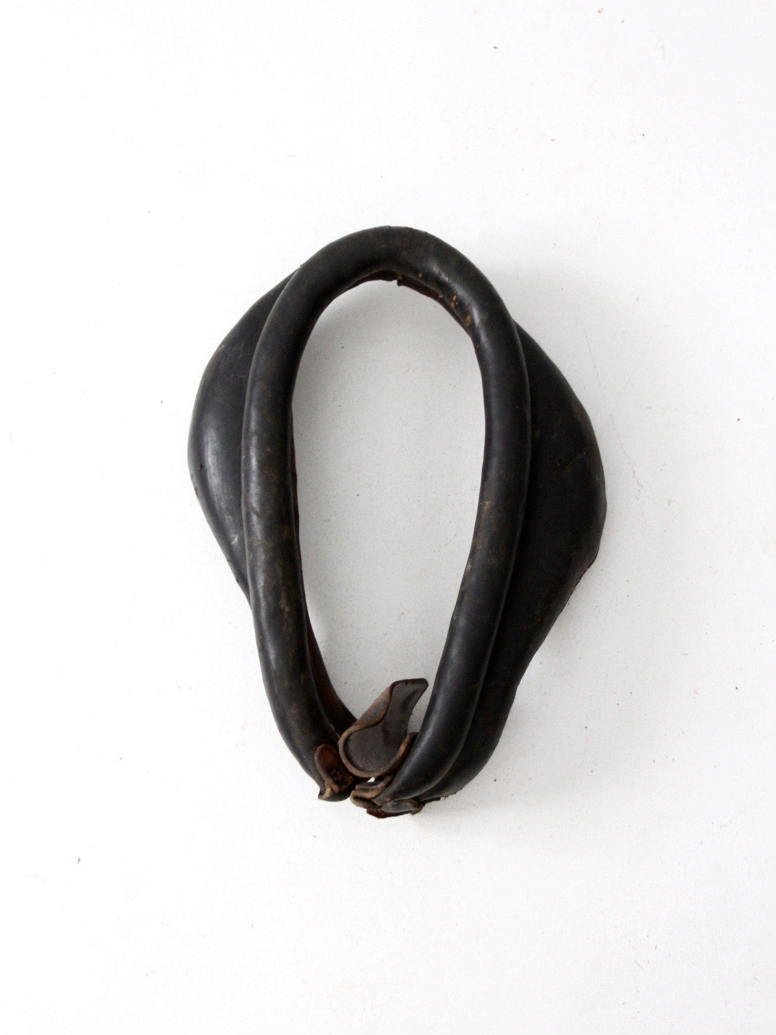 antique leather horse collar