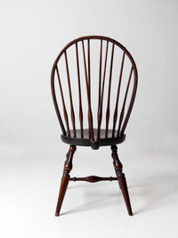 antique bow back Windsor chair with tail brace