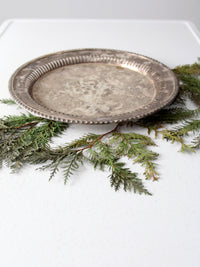 antique Gorham silver-plate serving tray