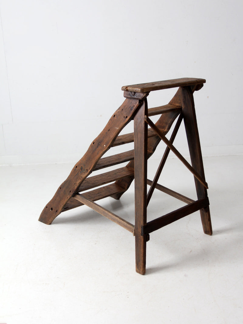 antique stair shelf