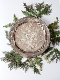 antique Gorham silver-plate serving tray