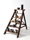 antique stair shelf