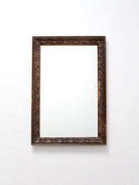 vintage Hollywood Regency Mediterranean Revival wall mirror