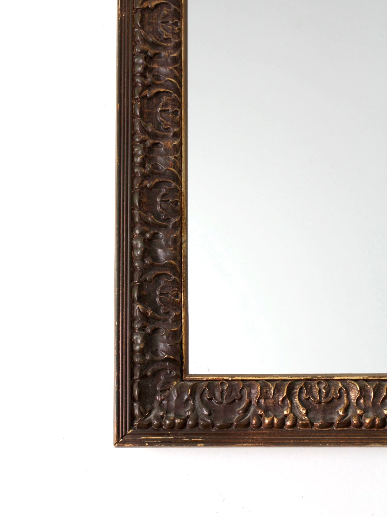 vintage Hollywood Regency Mediterranean Revival wall mirror