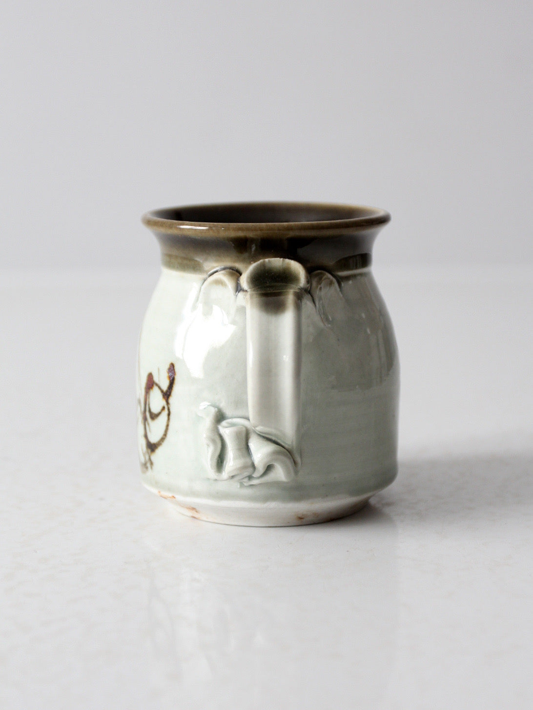 vintage handmade studio pottery mug