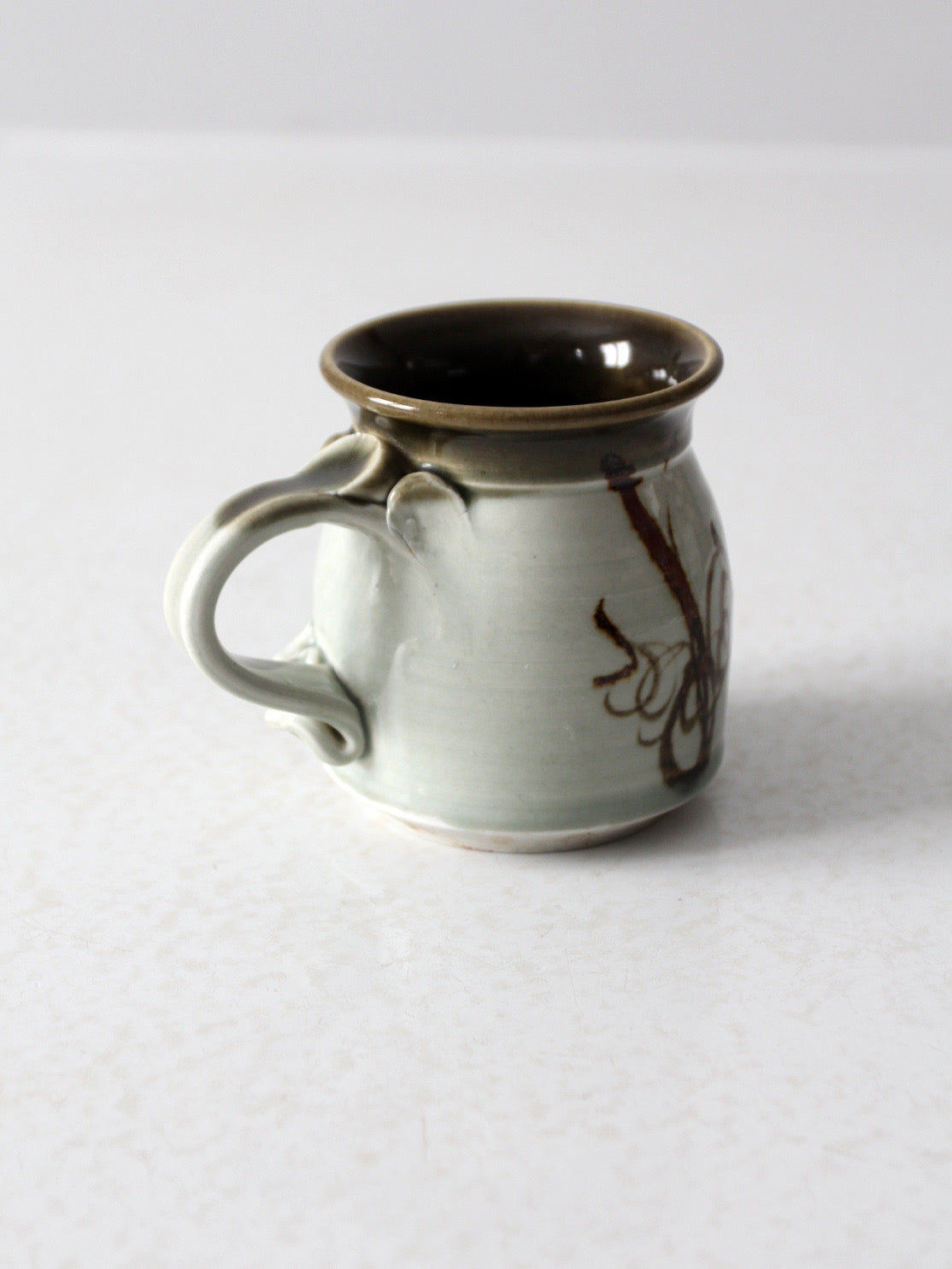 vintage handmade studio pottery mug