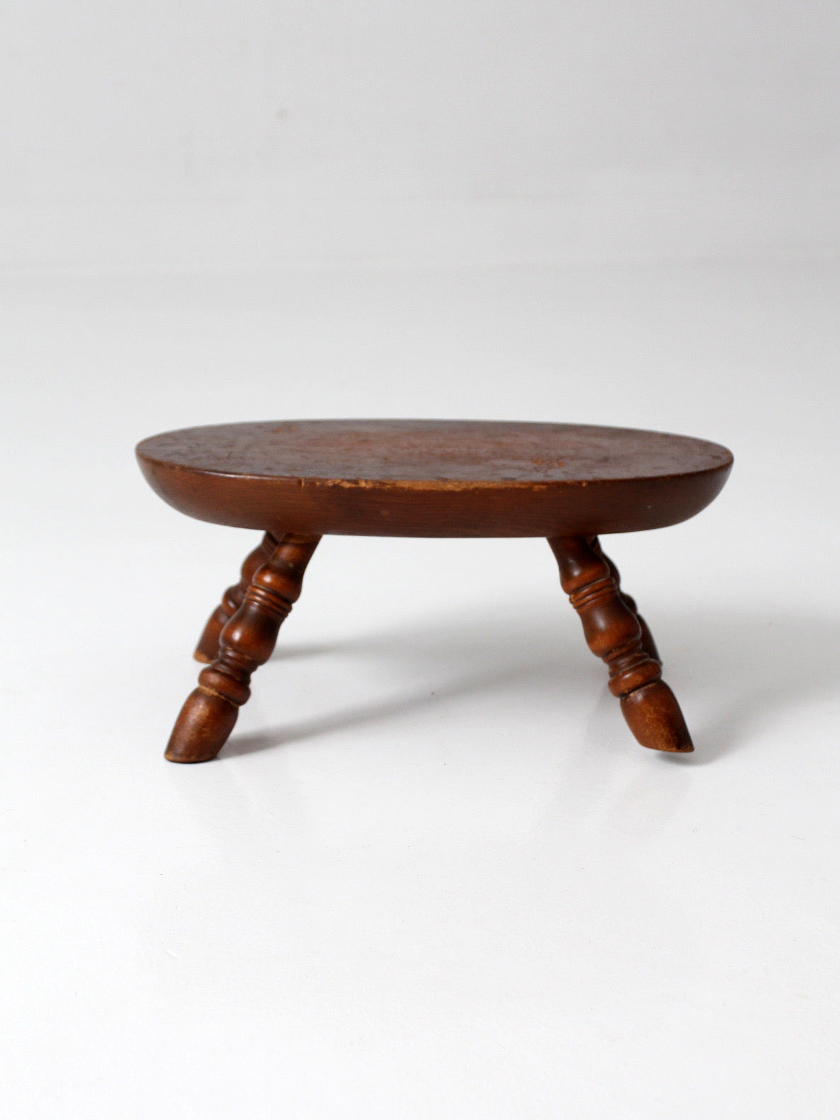 vintage early American style footstool