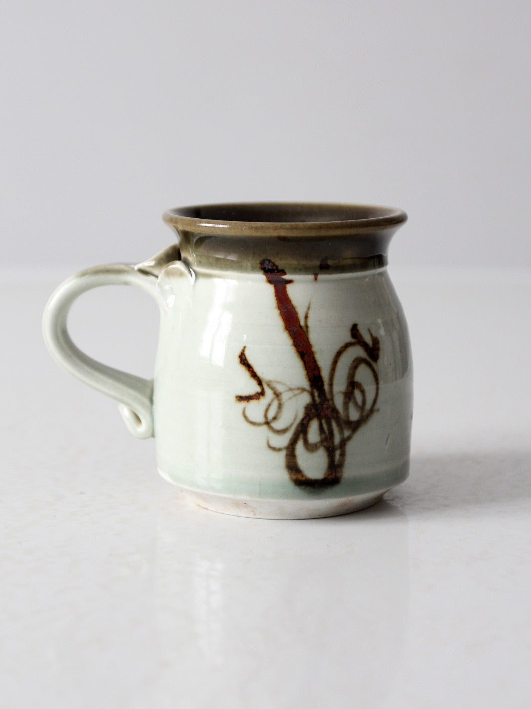 vintage handmade studio pottery mug