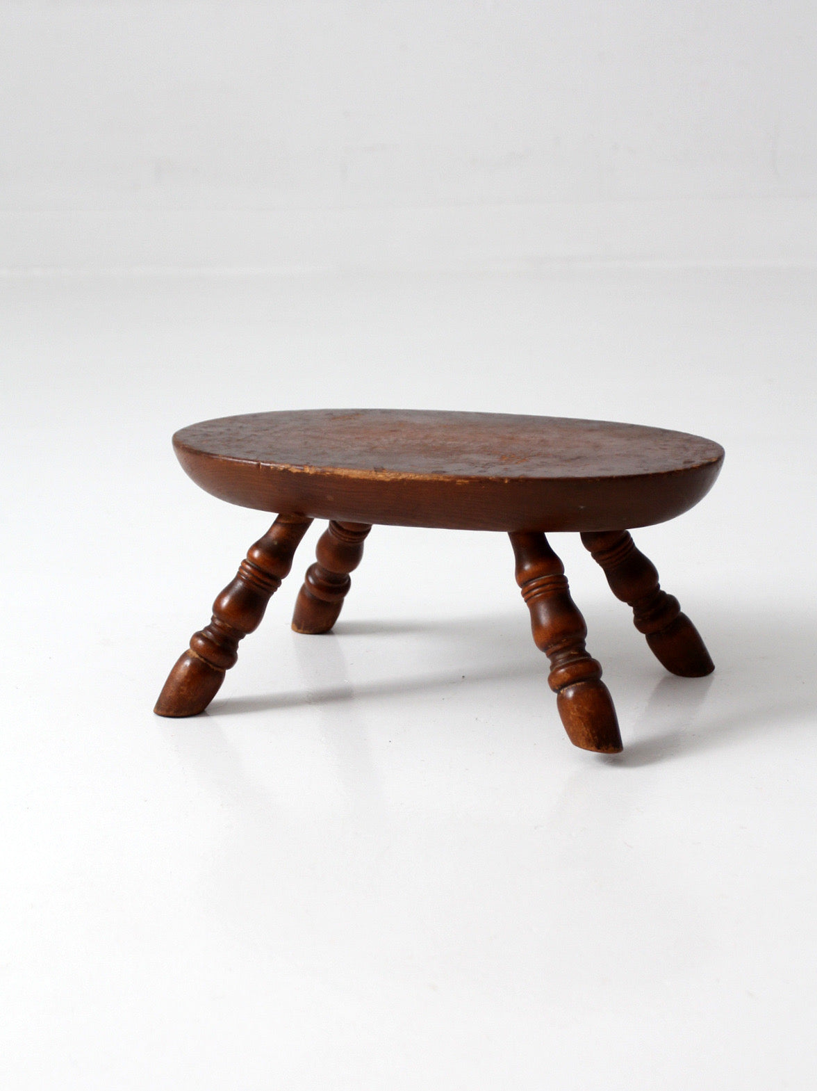 vintage early American style footstool