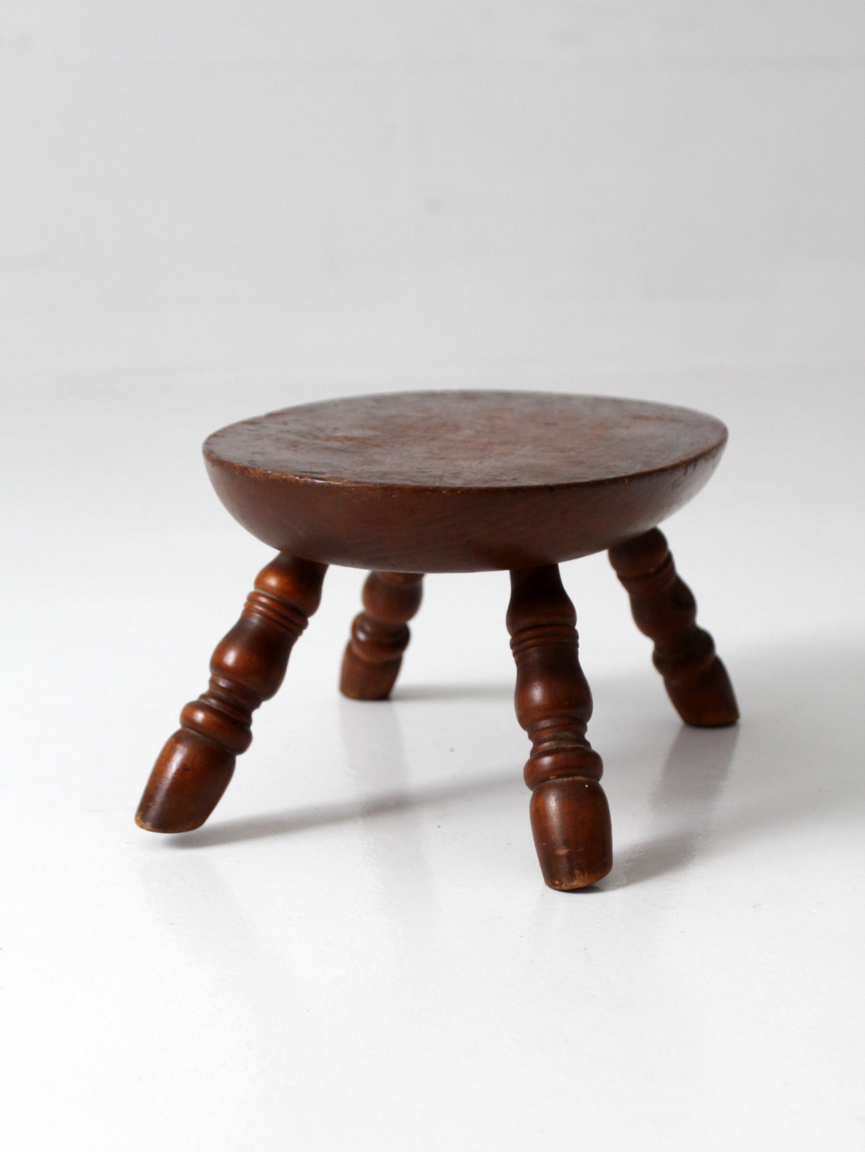 vintage early American style footstool