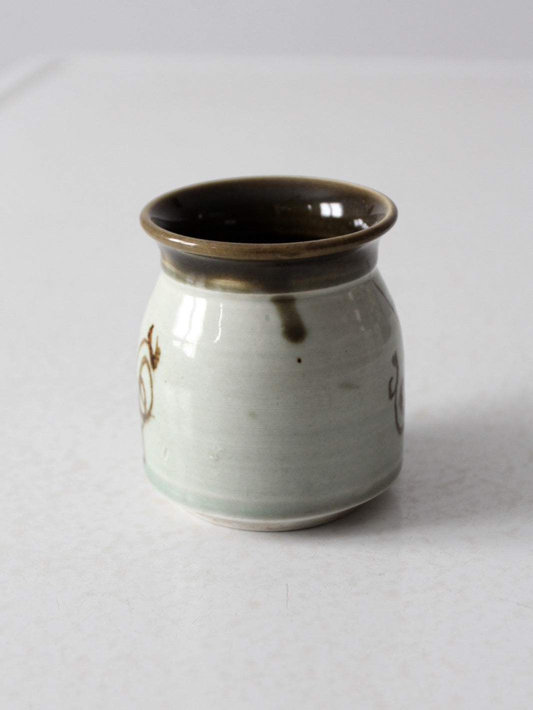 vintage handmade studio pottery mug