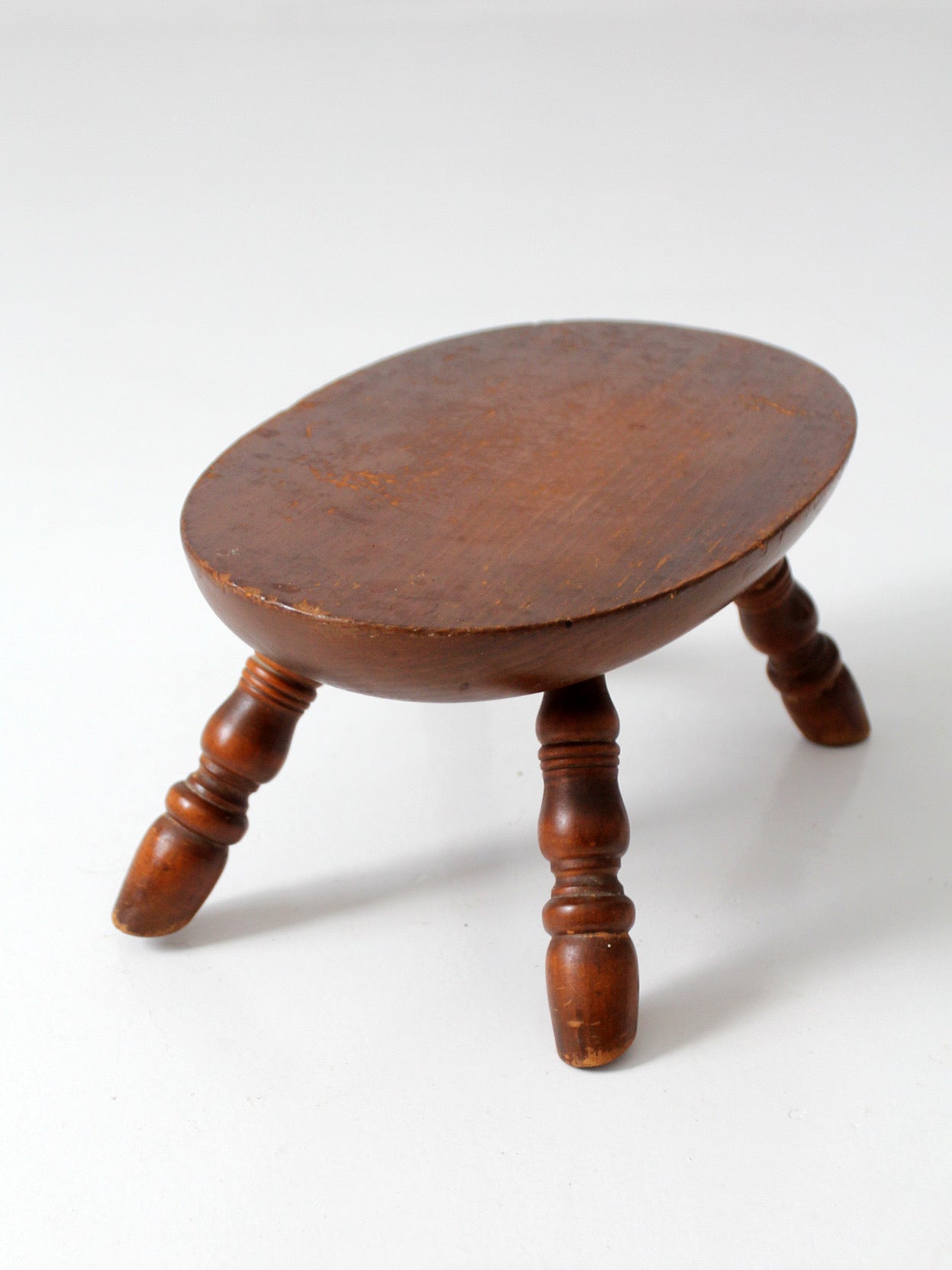 vintage early American style footstool