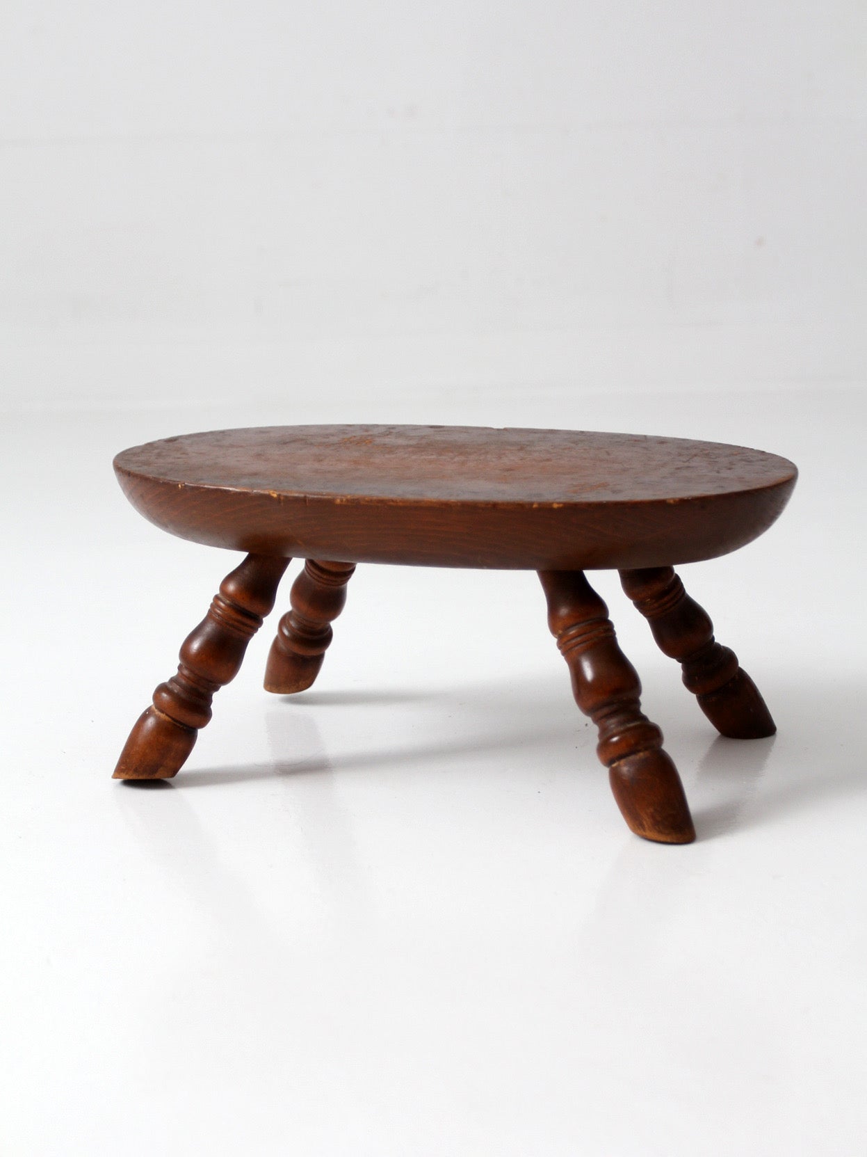 vintage early American style footstool