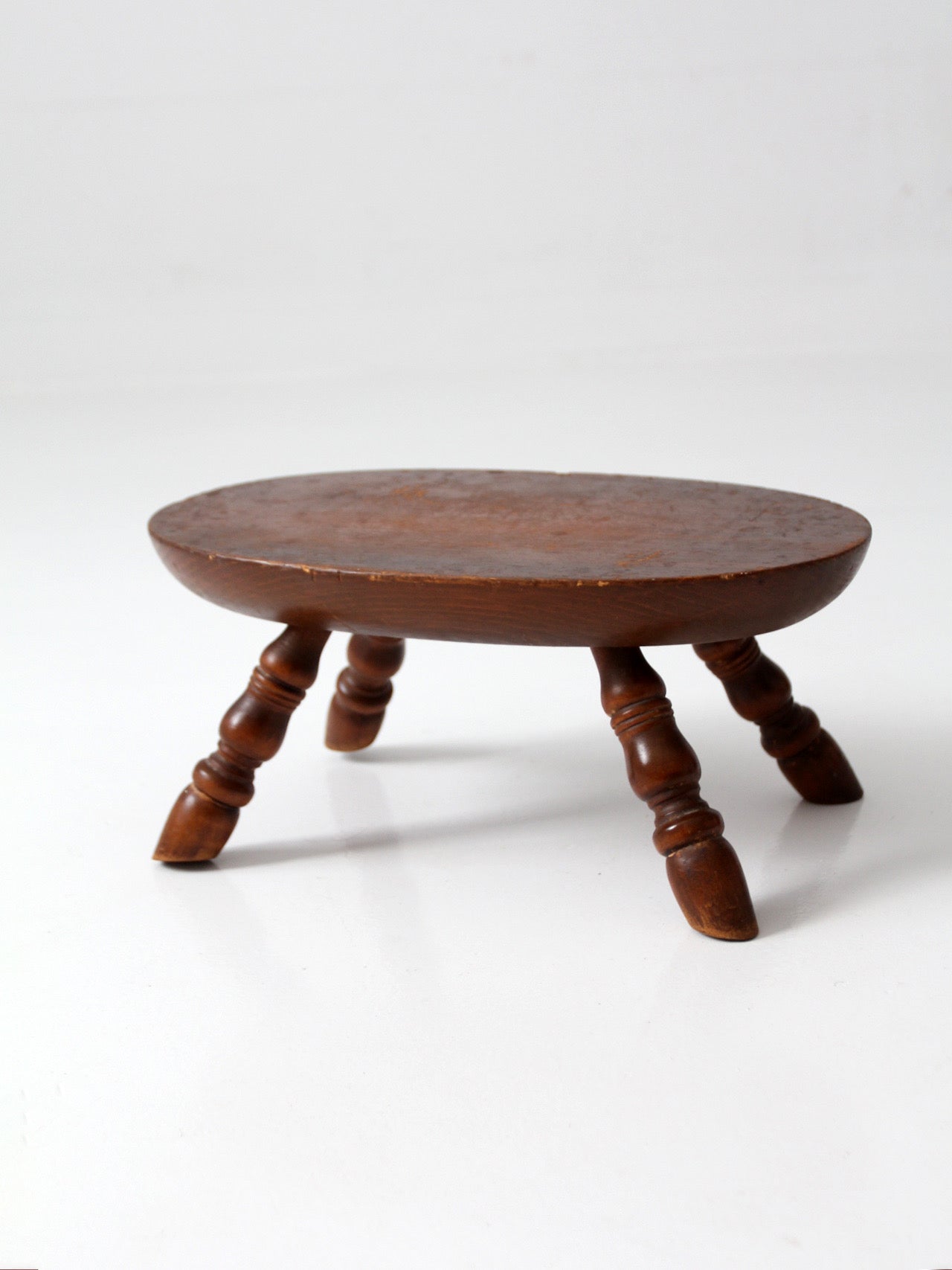 vintage early American style footstool