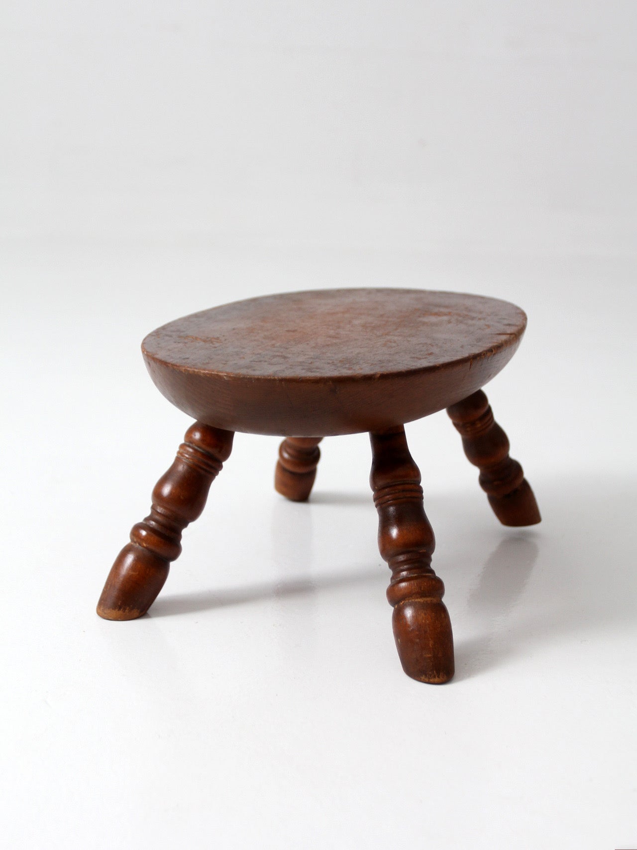 vintage early American style footstool