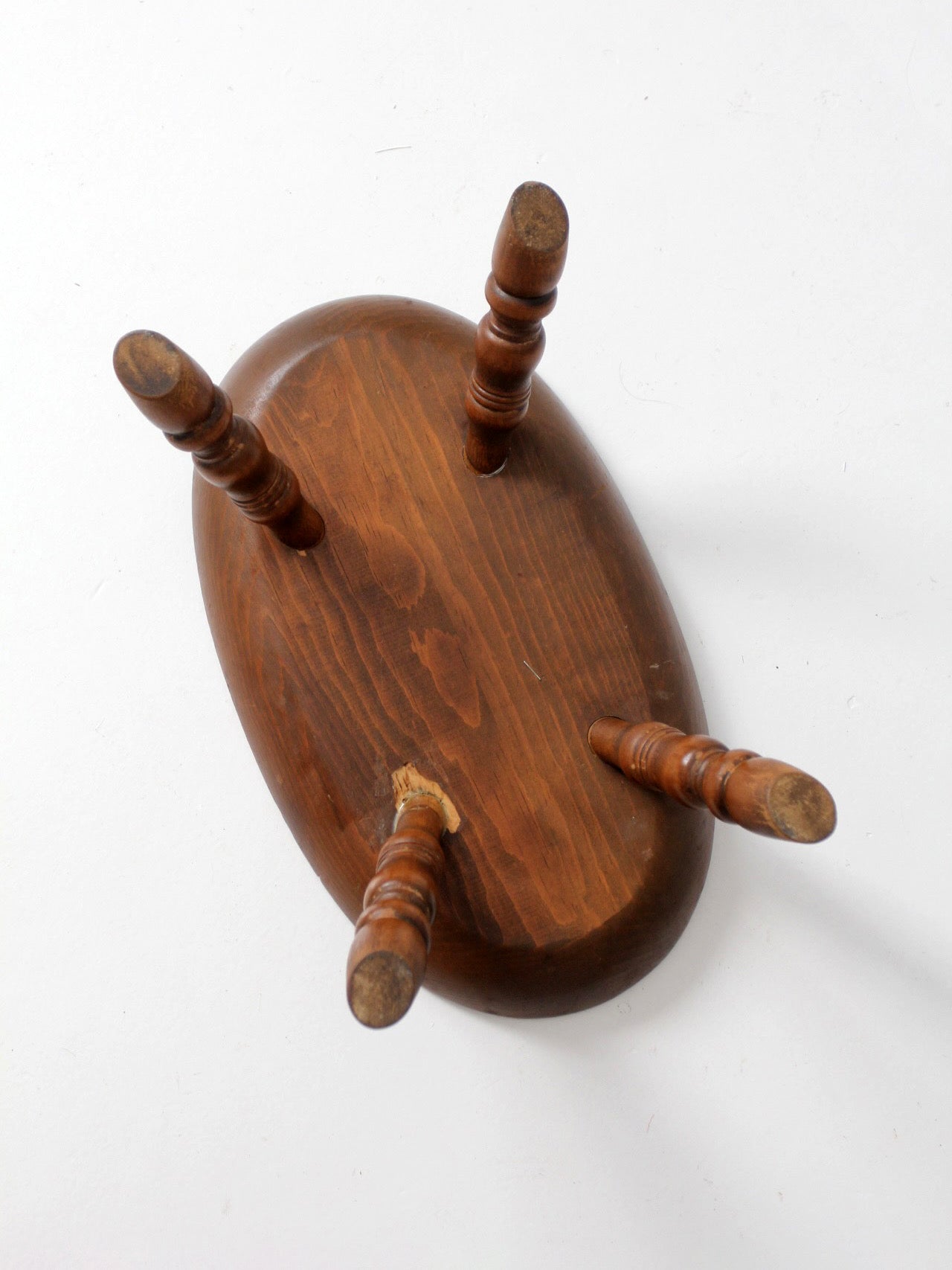 vintage early American style footstool
