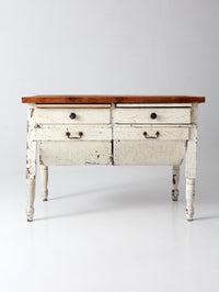 antique baker's table