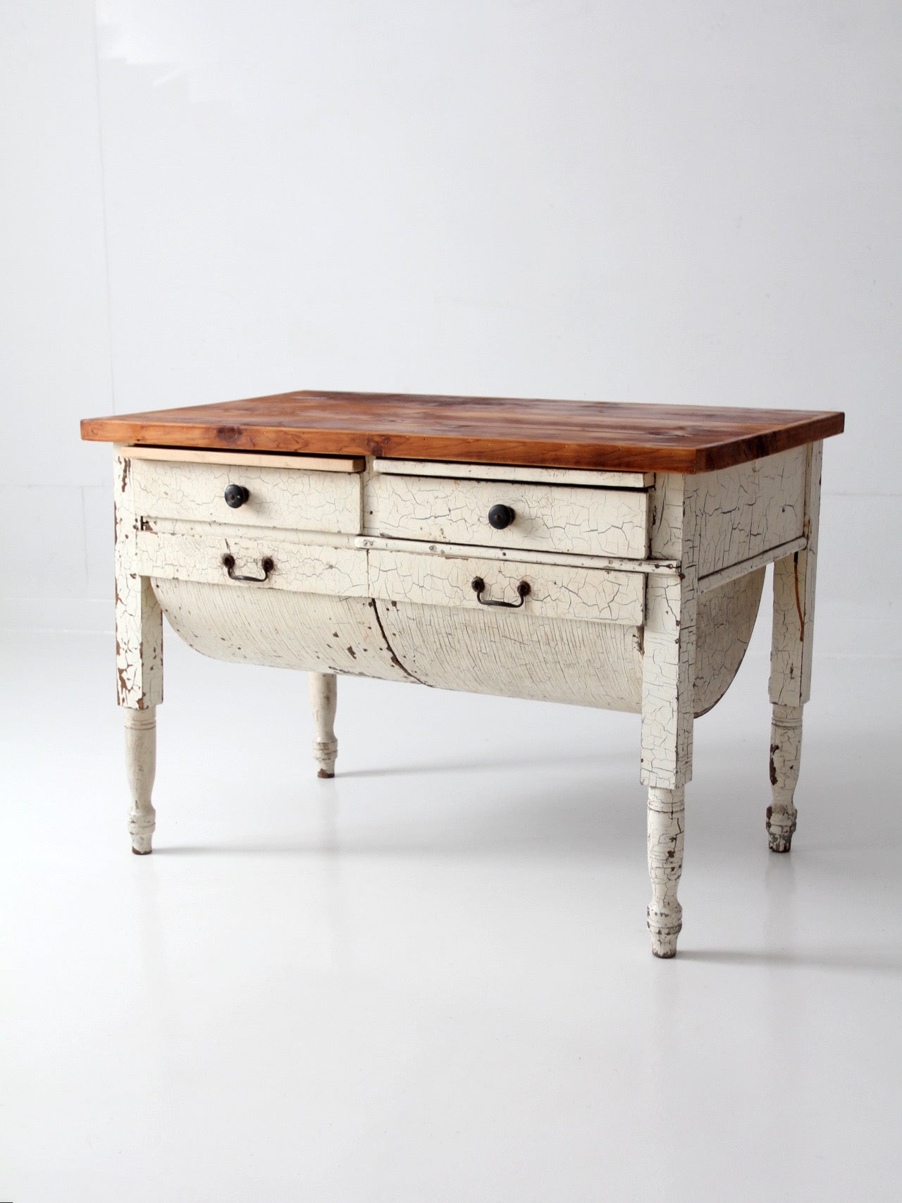 antique baker's table