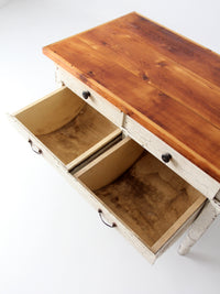 antique baker's table