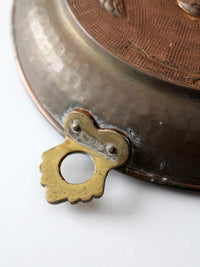 vintage copper "wild strawberry" mold