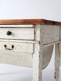 antique baker's table