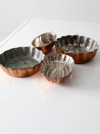 vintage copper molds collection