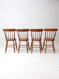 antique farmhouse dining chairs set 4