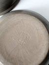 vintage studio pottery bowls pair