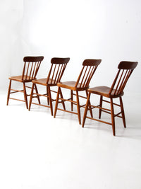 antique farmhouse dining chairs set 4