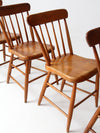 antique farmhouse dining chairs set 4