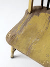 antique painted Windsor splat back chair