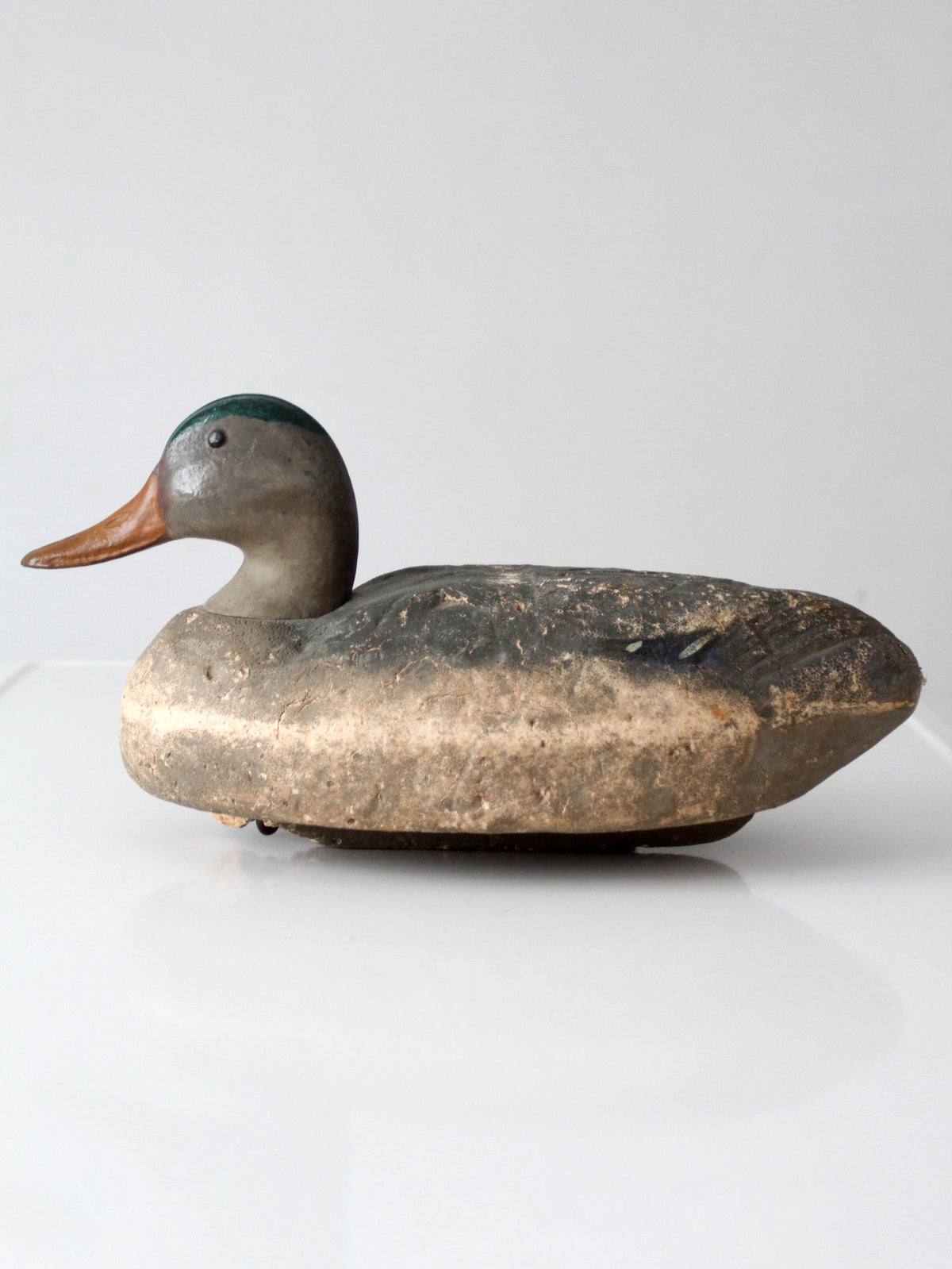 vintage hand-painted mallard duck decoy
