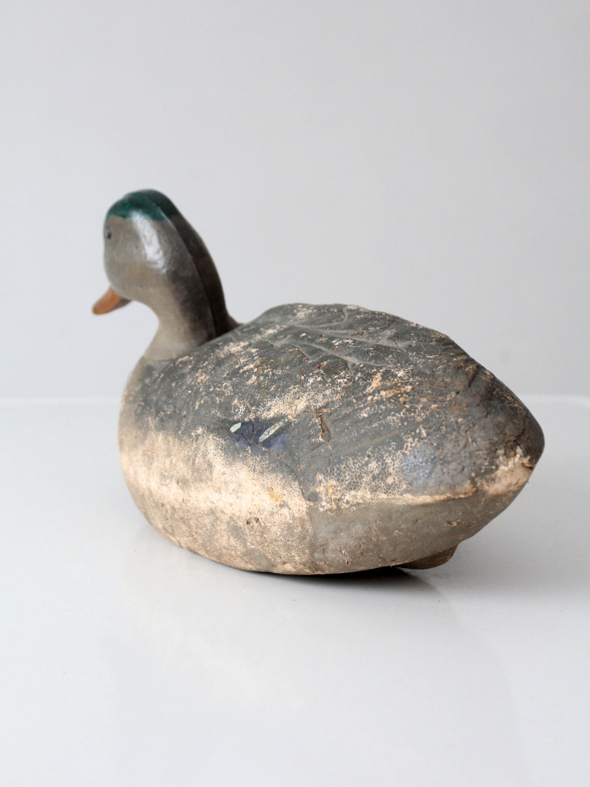 vintage hand-painted mallard duck decoy