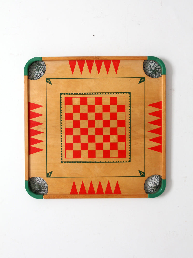 mid-century Merdel Carrom game board