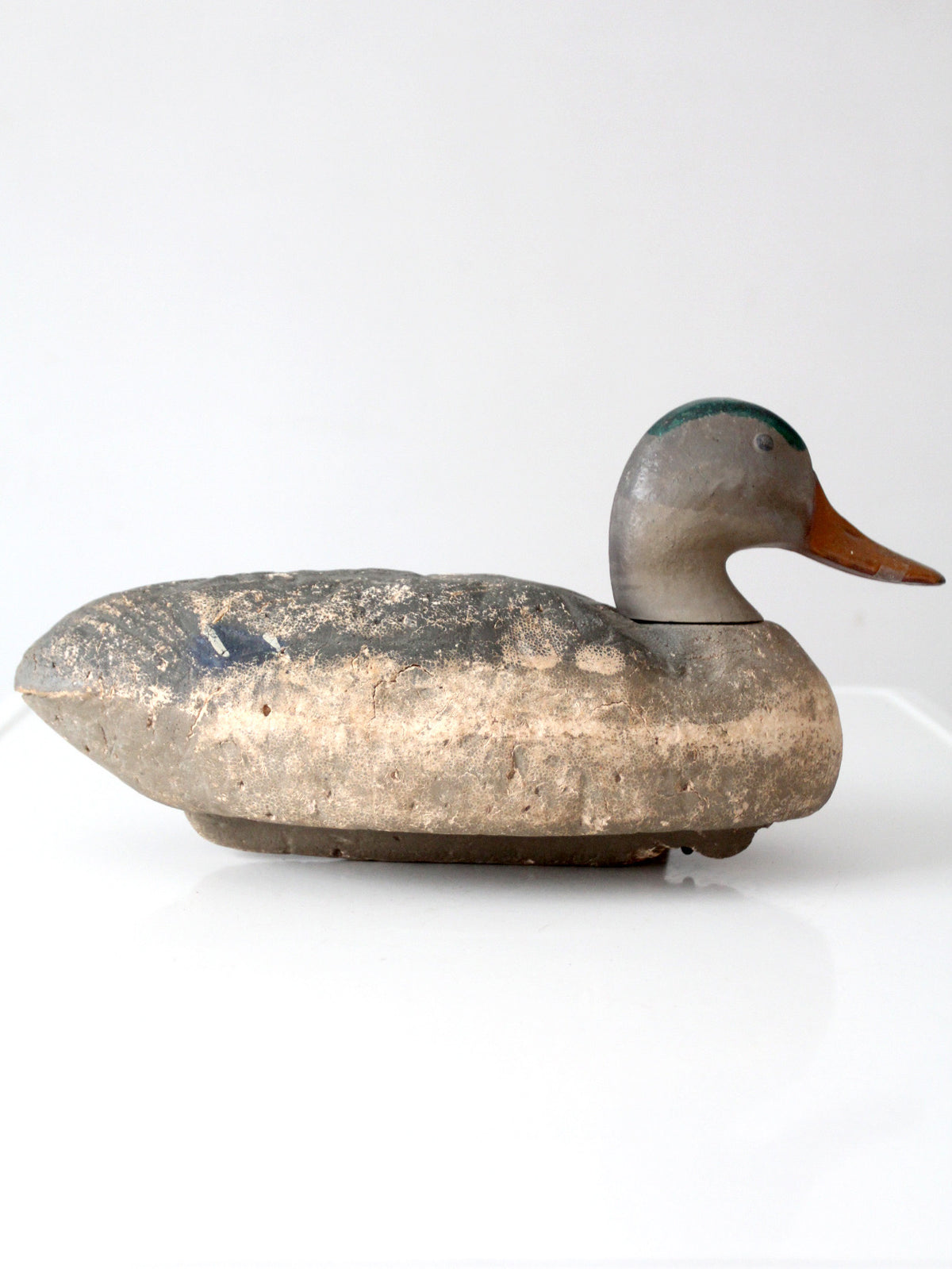 vintage hand-painted mallard duck decoy